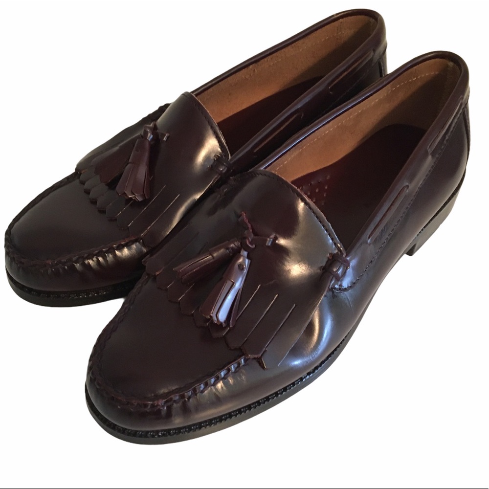 Bostonian Oxblood Tassel Loafer 10W